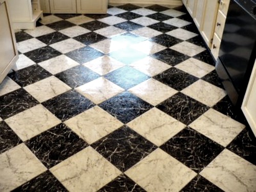 Checkered Flooring