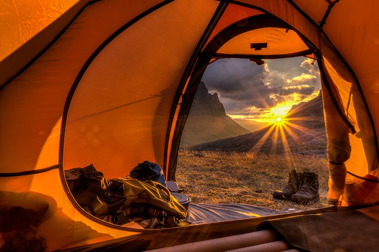 sleeping gear camping