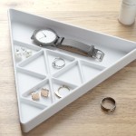 storage tray with compartments