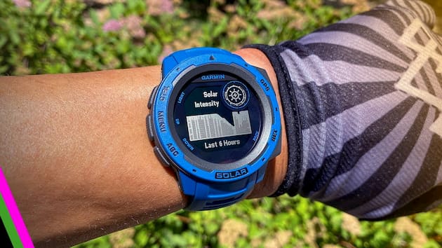 Garmin instinct solar smartwatch