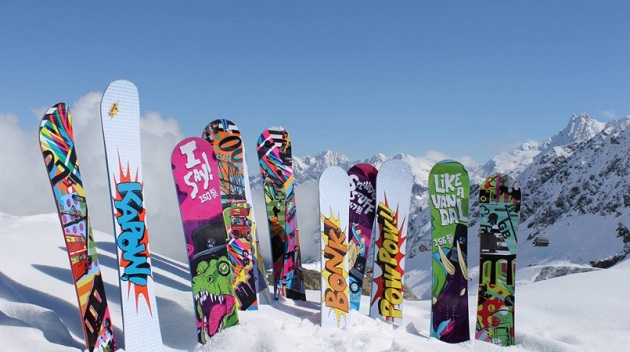 Snowboard shapes