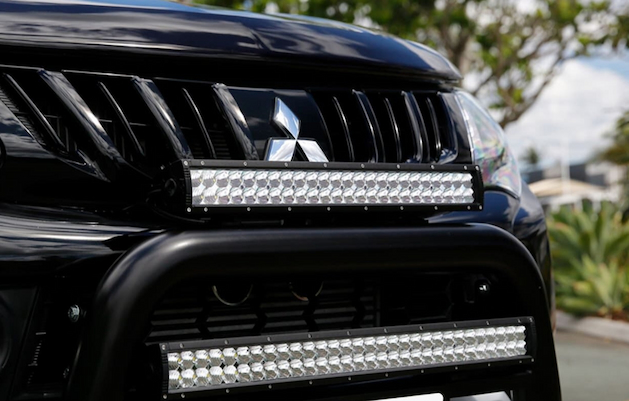 Led light bar number of rows