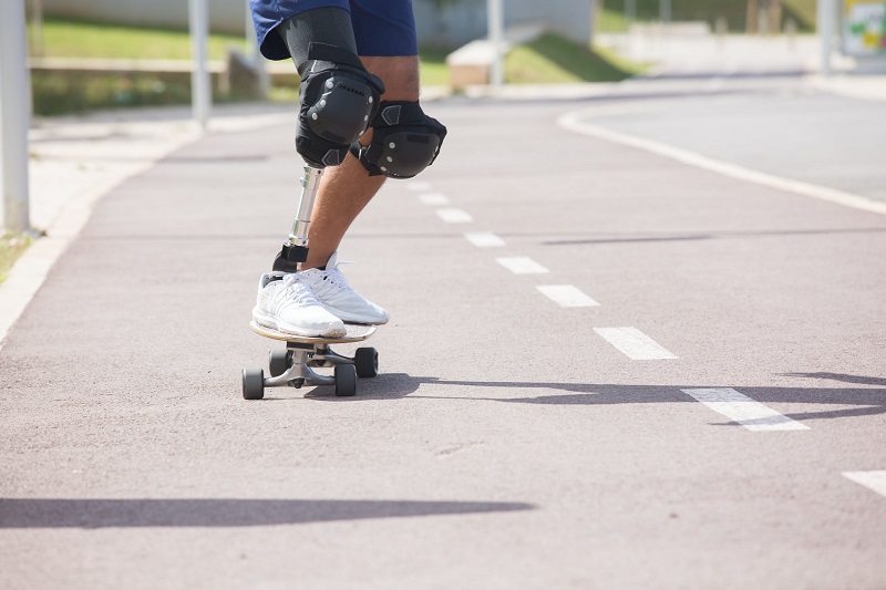 picture of a person skateboarding on a road 