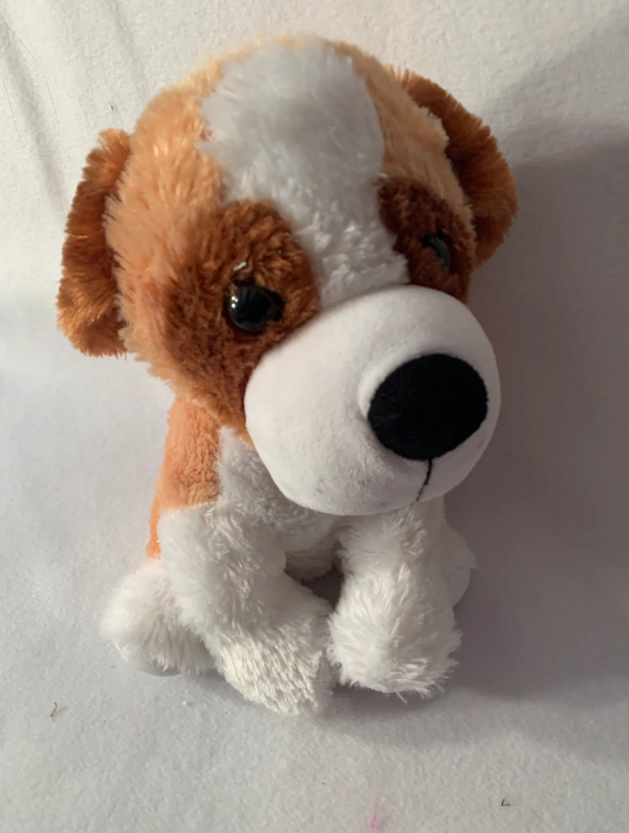weighted plush dog