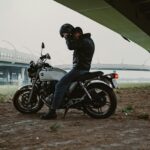 man on a motorcylce